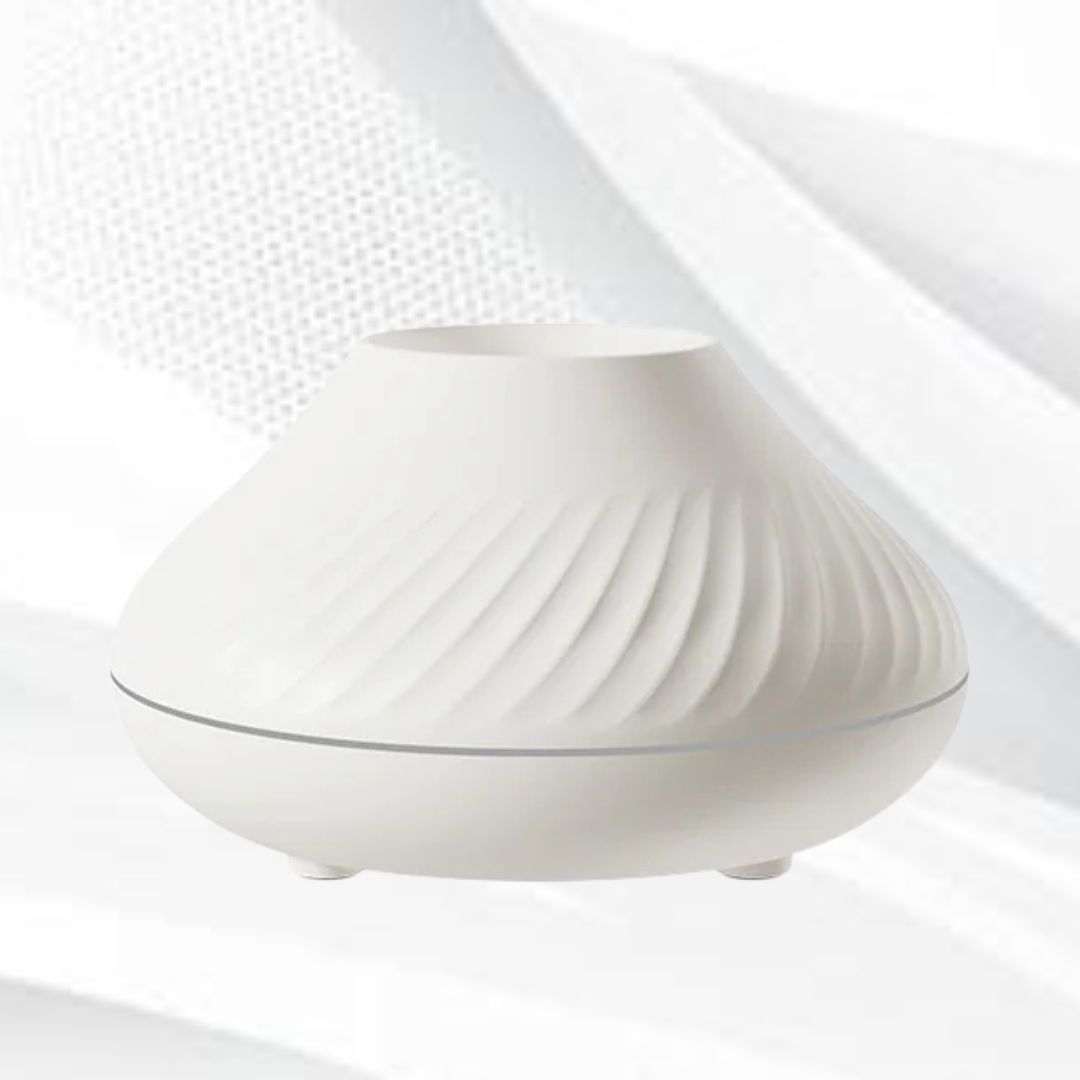 ZenMist™ – Aromatherapy Diffuser & Humidifier with Flame and Rain Cloud Effect